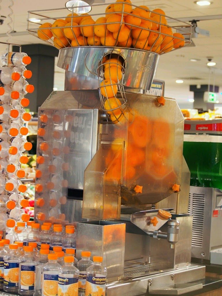 オレンジジュース装置